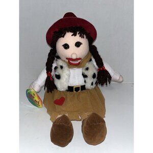 PBC Tagalongs Animated Musical Cowgirl plush Singing  Hey Good looking With Tag